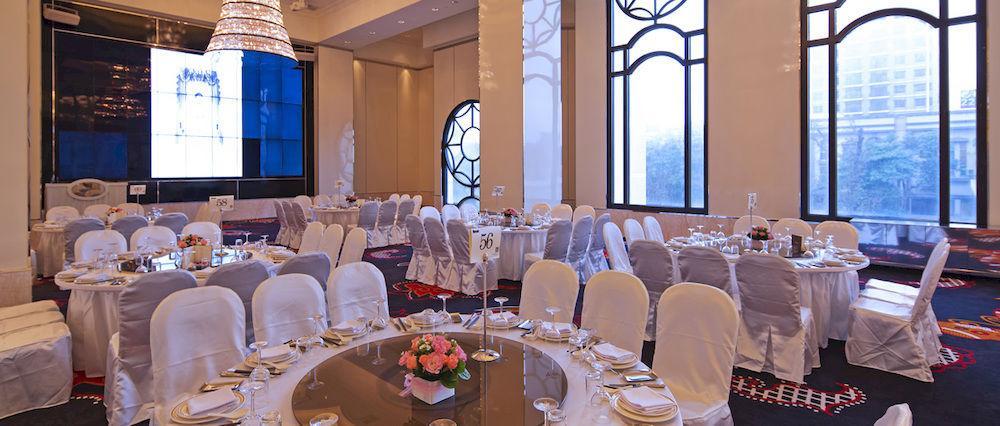The Lin Hotel Tchaj-čung Exteriér fotografie The ballroom