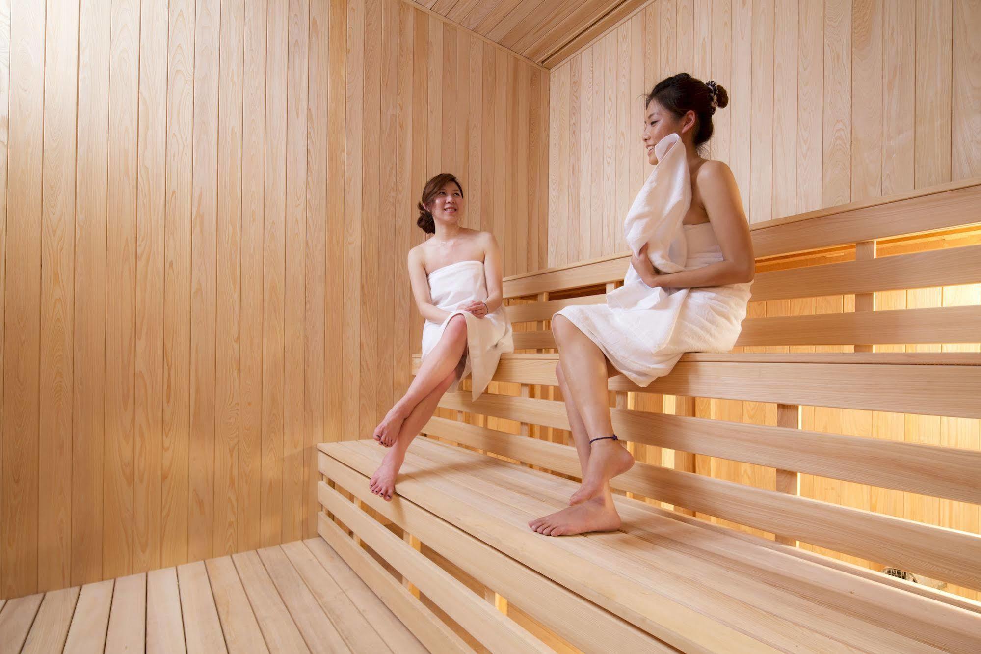 The Lin Hotel Tchaj-čung Exteriér fotografie Sauna